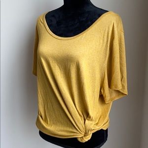 Lularoe Classic/perfect 3XL XXXL yellow gold top